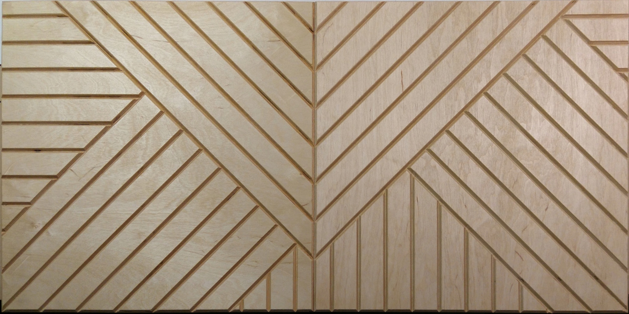 Rombis- panel ścienny drewniany 3D -Prawy EAN (GTIN) 5900000001