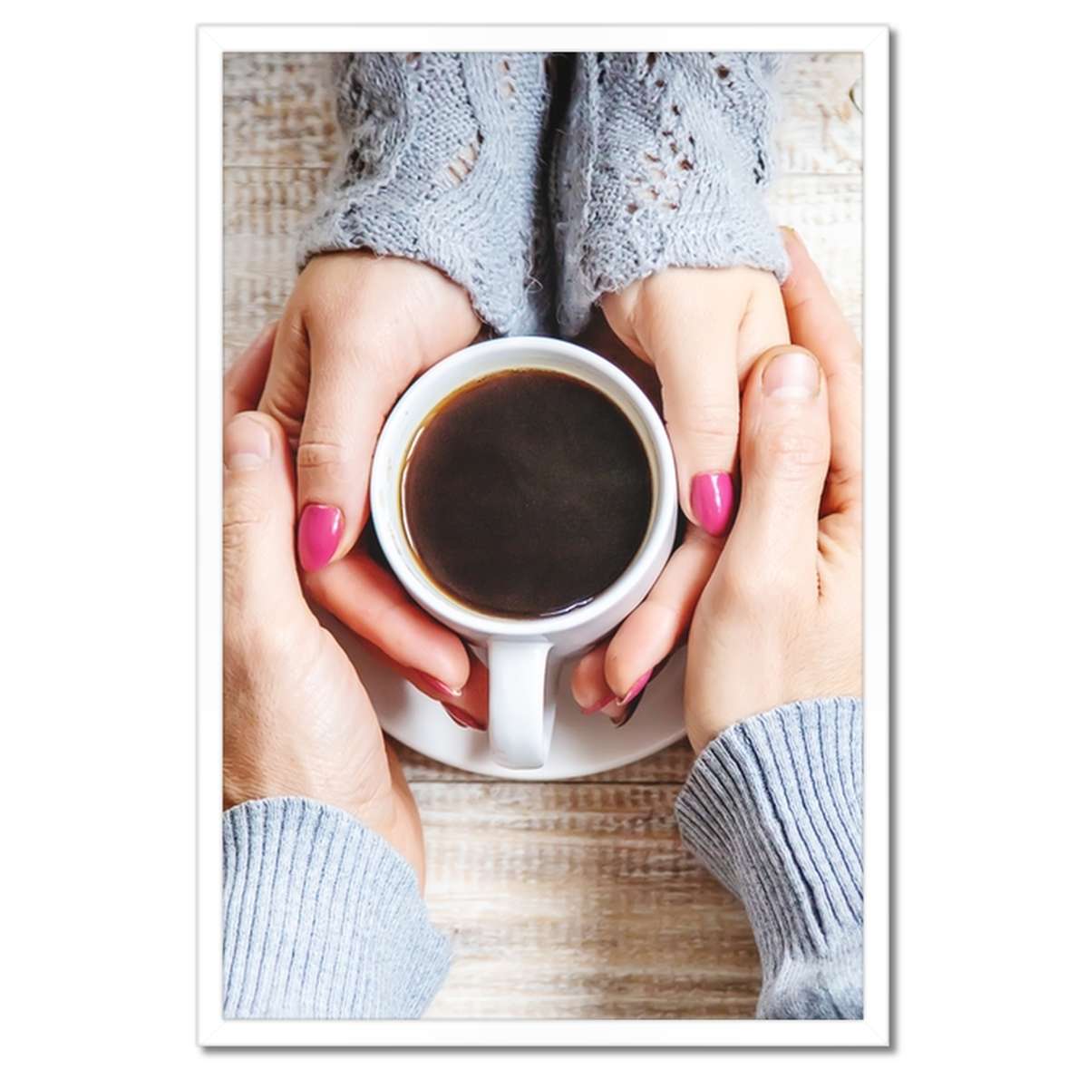 Plakáty v rámu 40x60 Den žen Dárek Láska