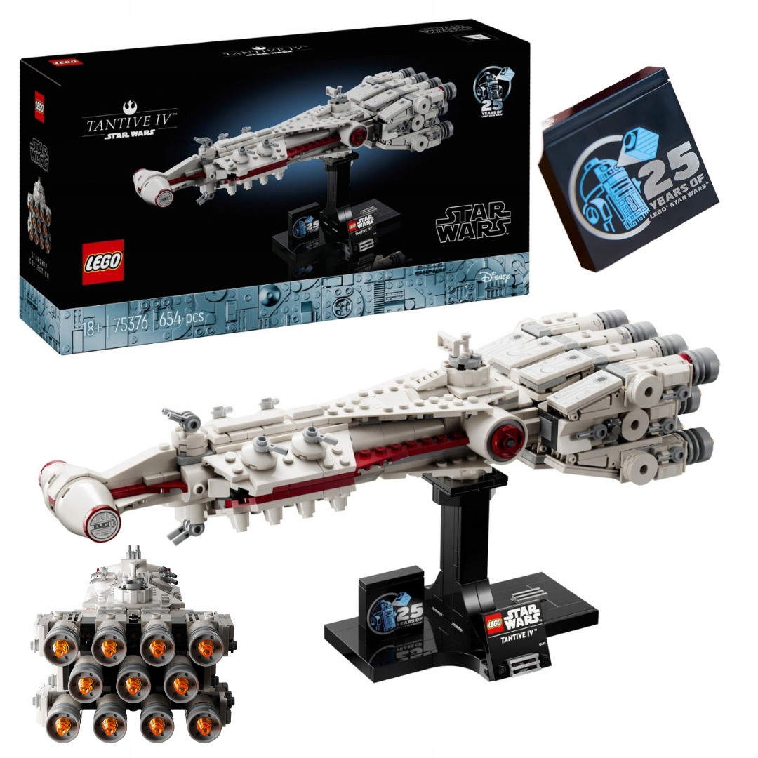 Lego Star Wars Tantive IV 75376 Loď 654 dílků