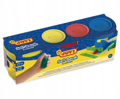 

Ciastolina Zestaw 3 szt. 3 2+