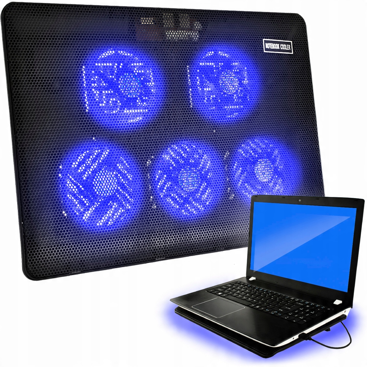 

Podkładka Chłodząca Pod Laptopa Podstawka 12”-17”