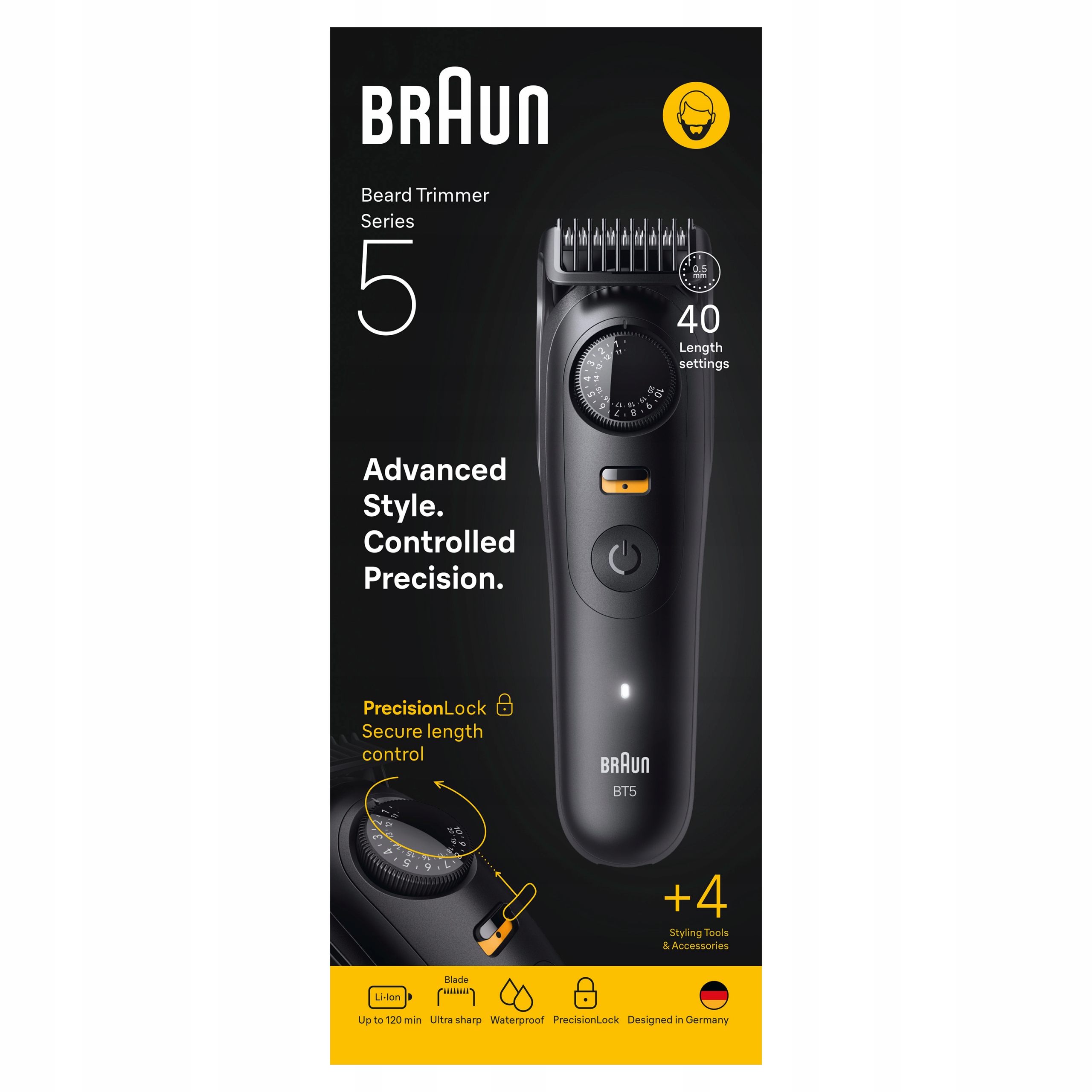 Zastrihávač fúzov Braun 5 BT5520