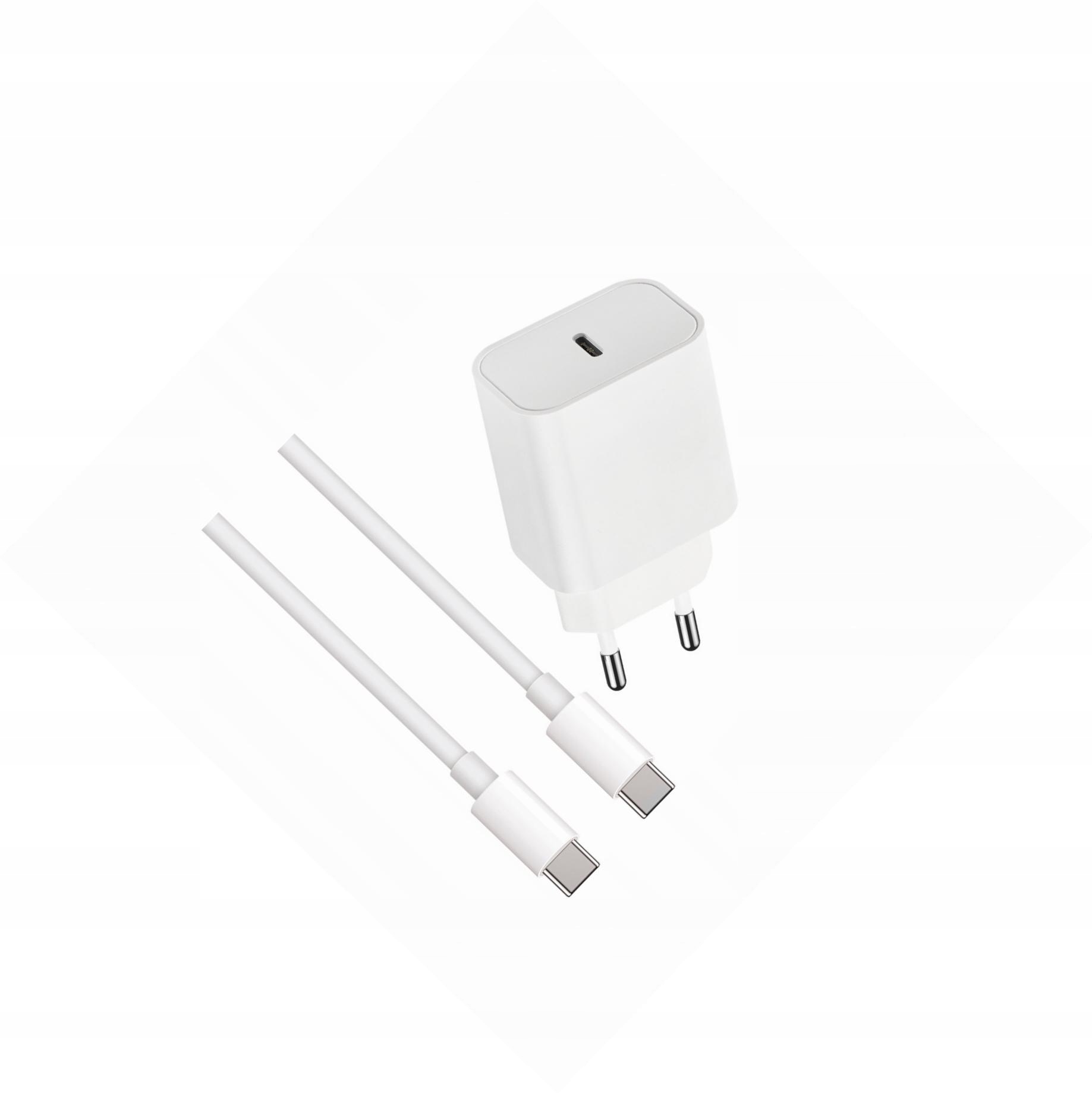 Ładowarka Usb-c 20W z długim kablem 2m do Samsung Galaxy S22 Ultra 5G