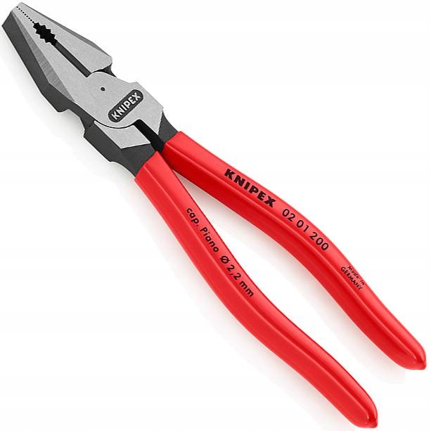 Kombinačky Knipex 200 mm 02 01 200