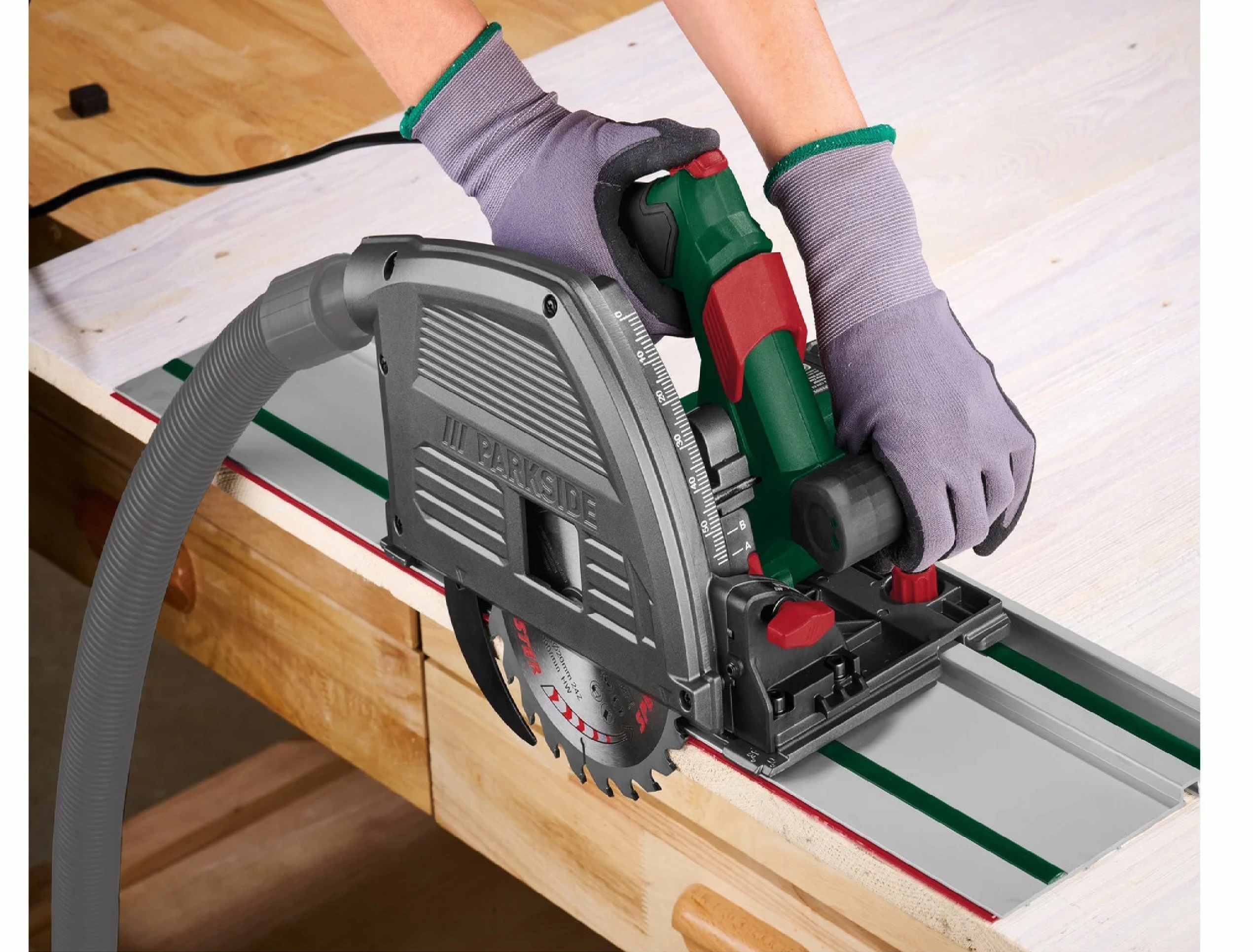 PARKSIDE Pilarko-zagłębiarka PTSS 1200 E2 1200 W, z prowadnicą Rodzaj elektryczna