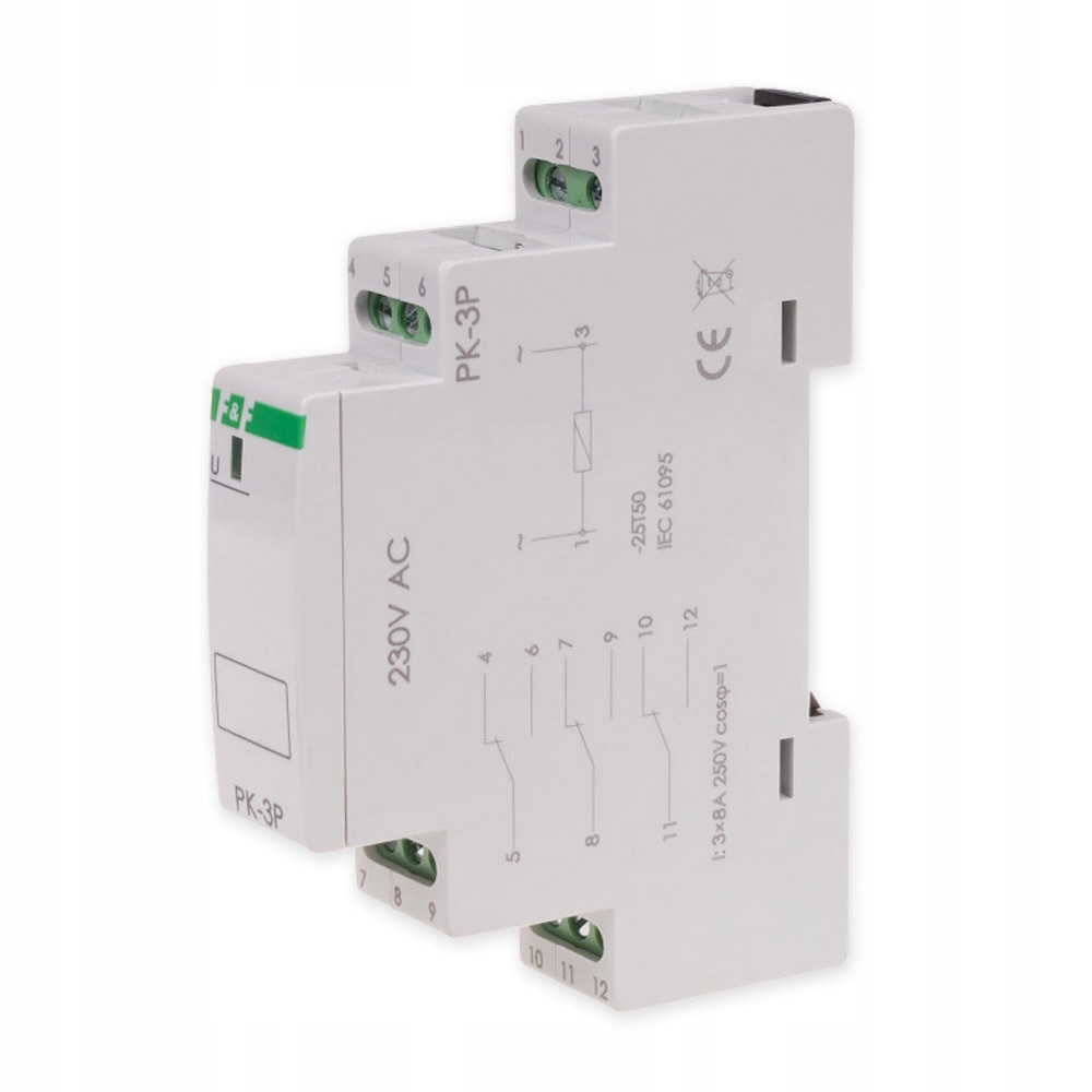 

FiF Przekaźnik elektromagnetyczny PK-3P 230V