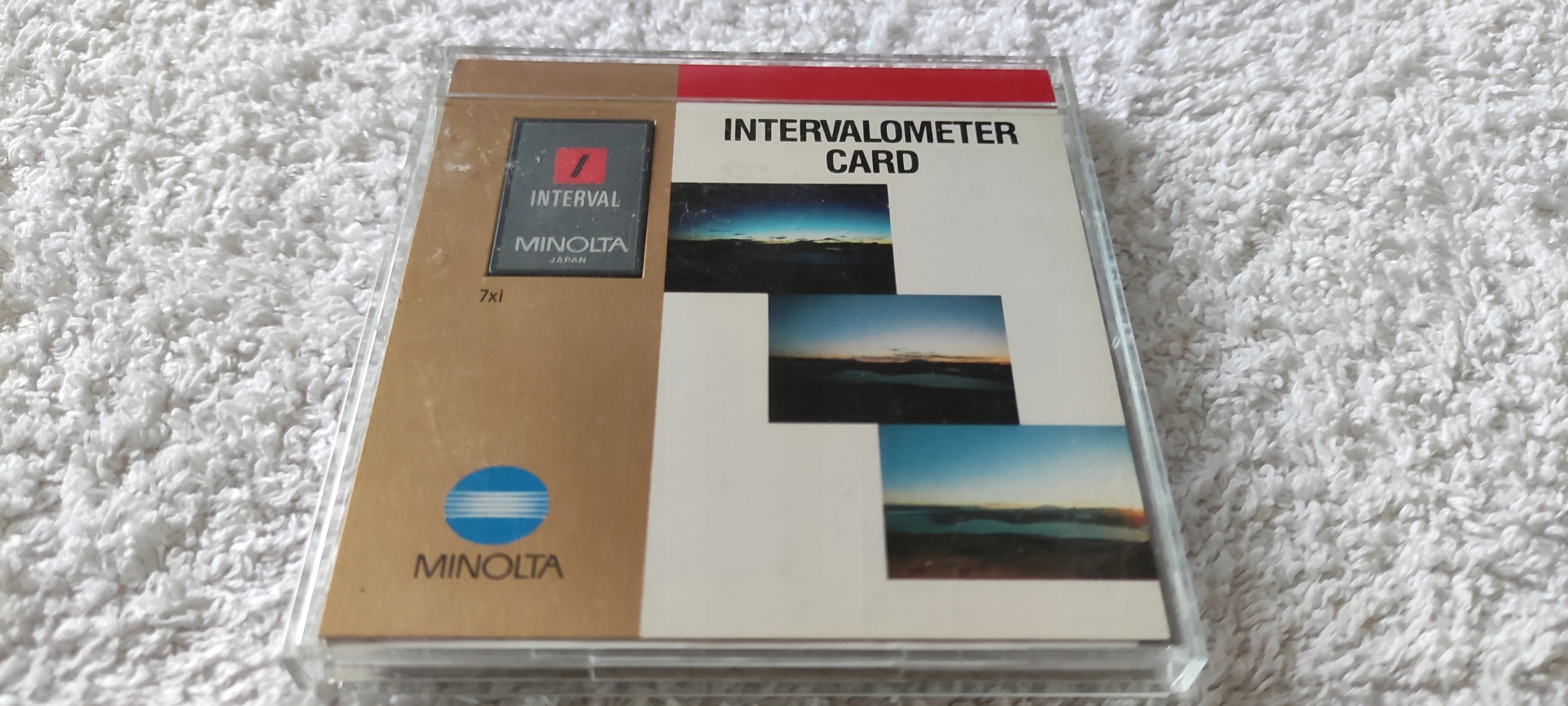 MINOLTA INTERVAL Karta Programowa do 7xi