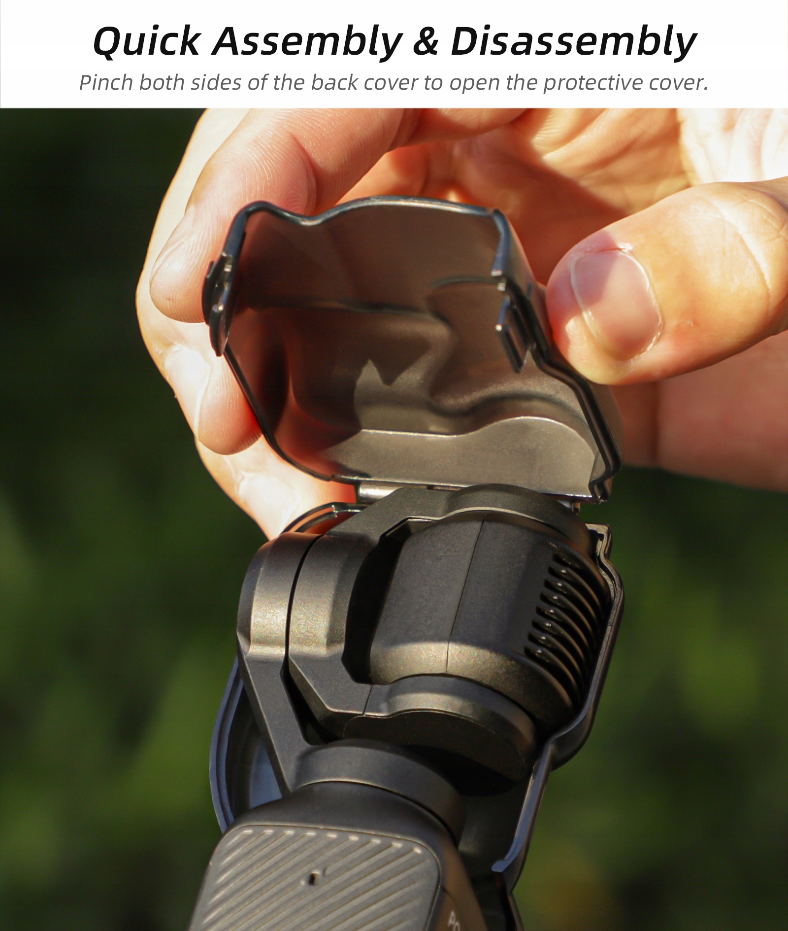 OSŁONA OBIEKTYWU DO DJI OSMO POCKET 3 Marka bez marki