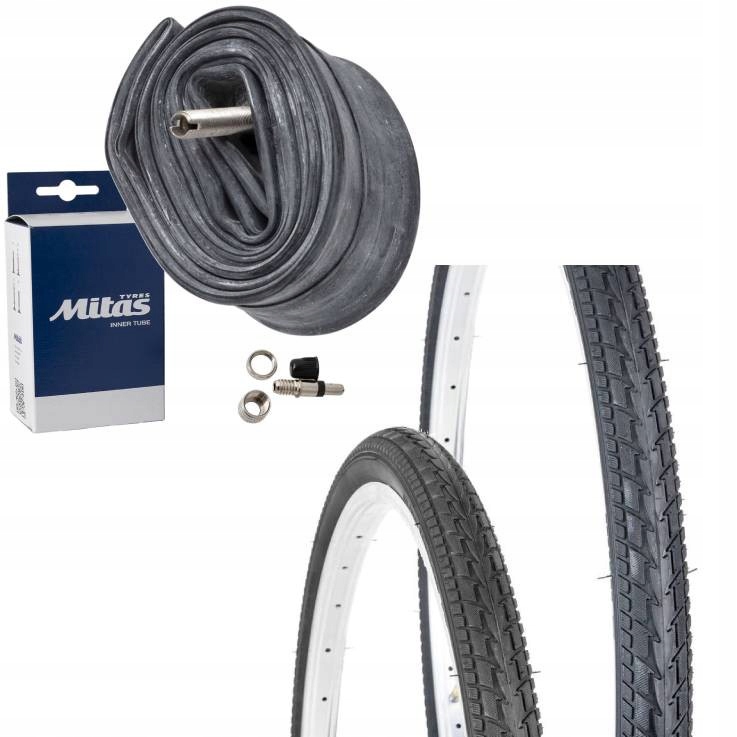 Opona 24 x 1.75 ZY-007 Dętka Rubena Mitas DV-40mm