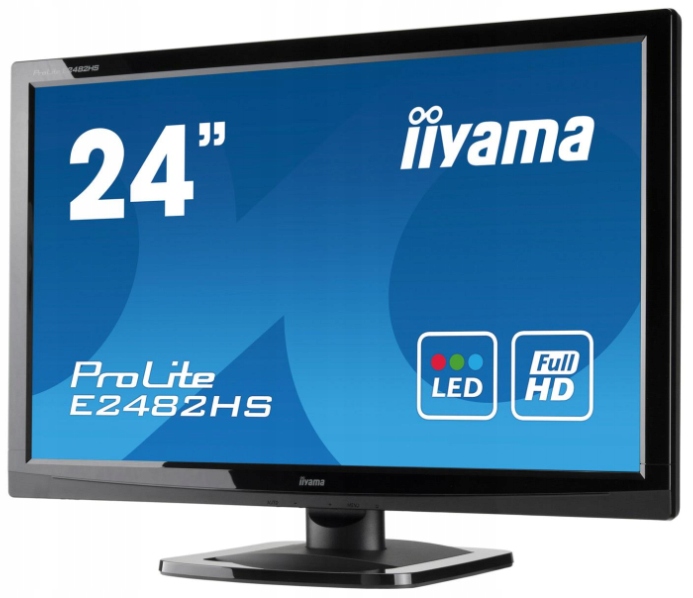 Monitor 24" iiyama ProLite E2482HS (hdmi, DVI)