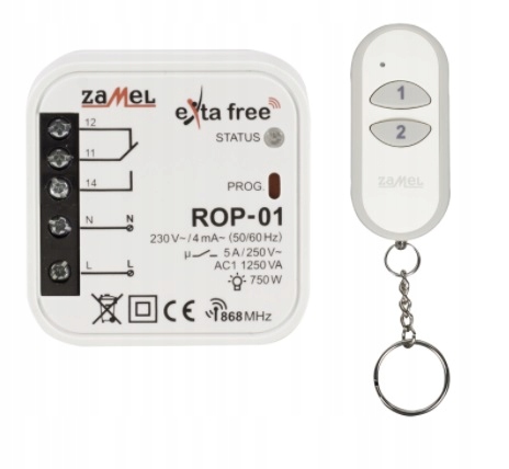 

Zestaw sterowania bezprzewodowego Zamel RZB-05
