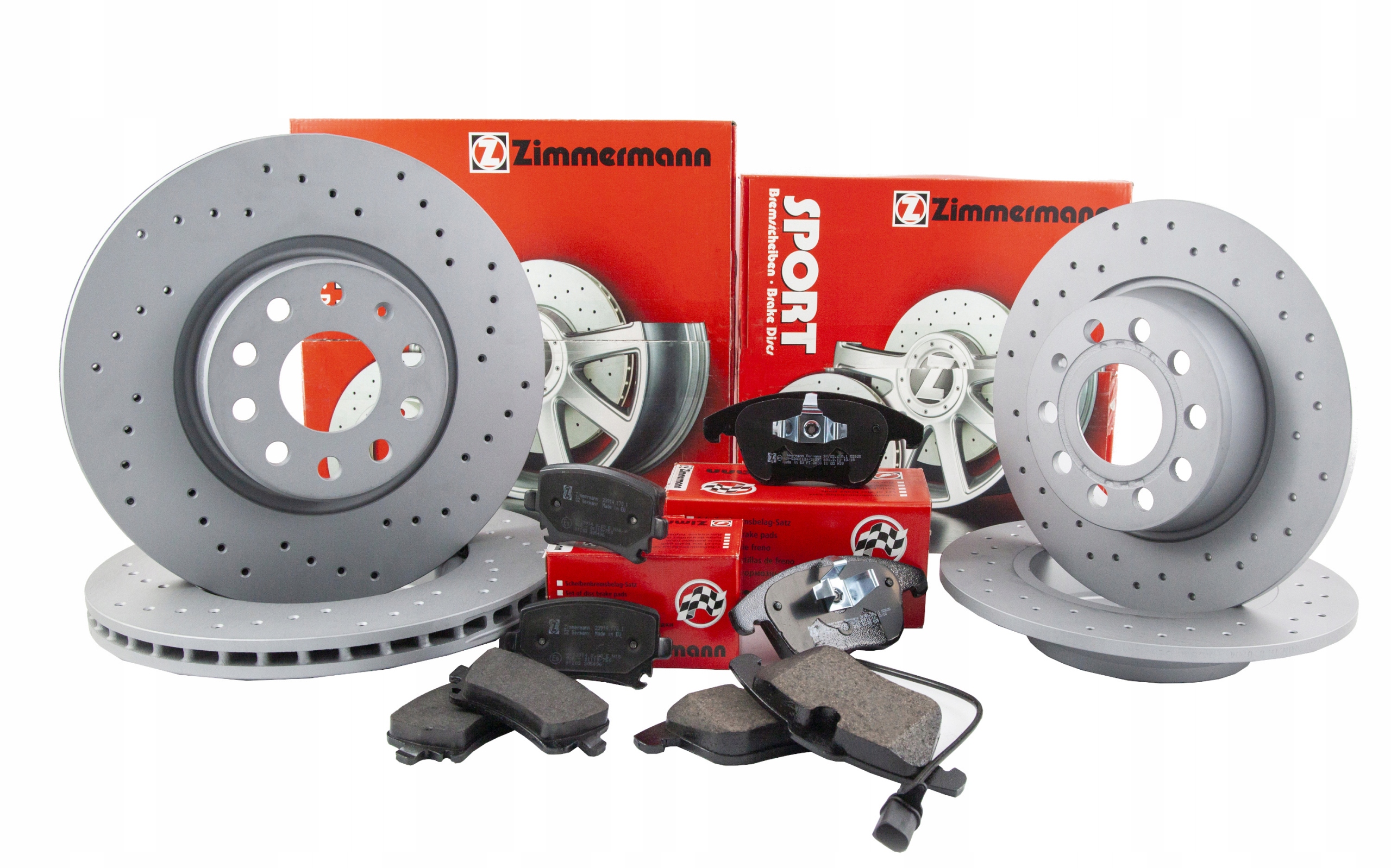

Tarcze Klocki Zimmermann Sport P+t Audi A6 C7 345m