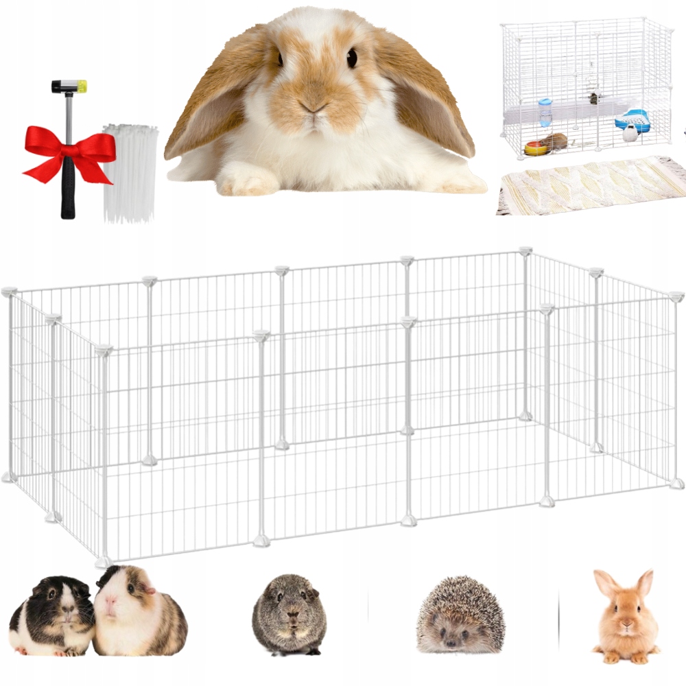 Klec Kotec Kovová Pro Domácí Zvířata Hlodavce Králíka+bonus!