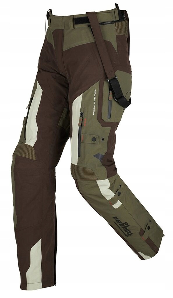 Furygan Discovery Coffee Khaki textilné motocyklové nohavice M