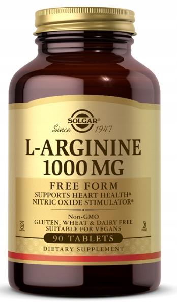 L-arginin 1000 mg 90 tabs Solgar