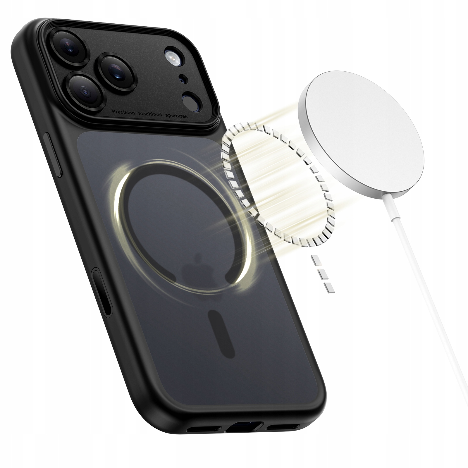 Tech- Protect Magpeak MagSafe Cc iPhone 17 Pro Matte Black Tech- Protect