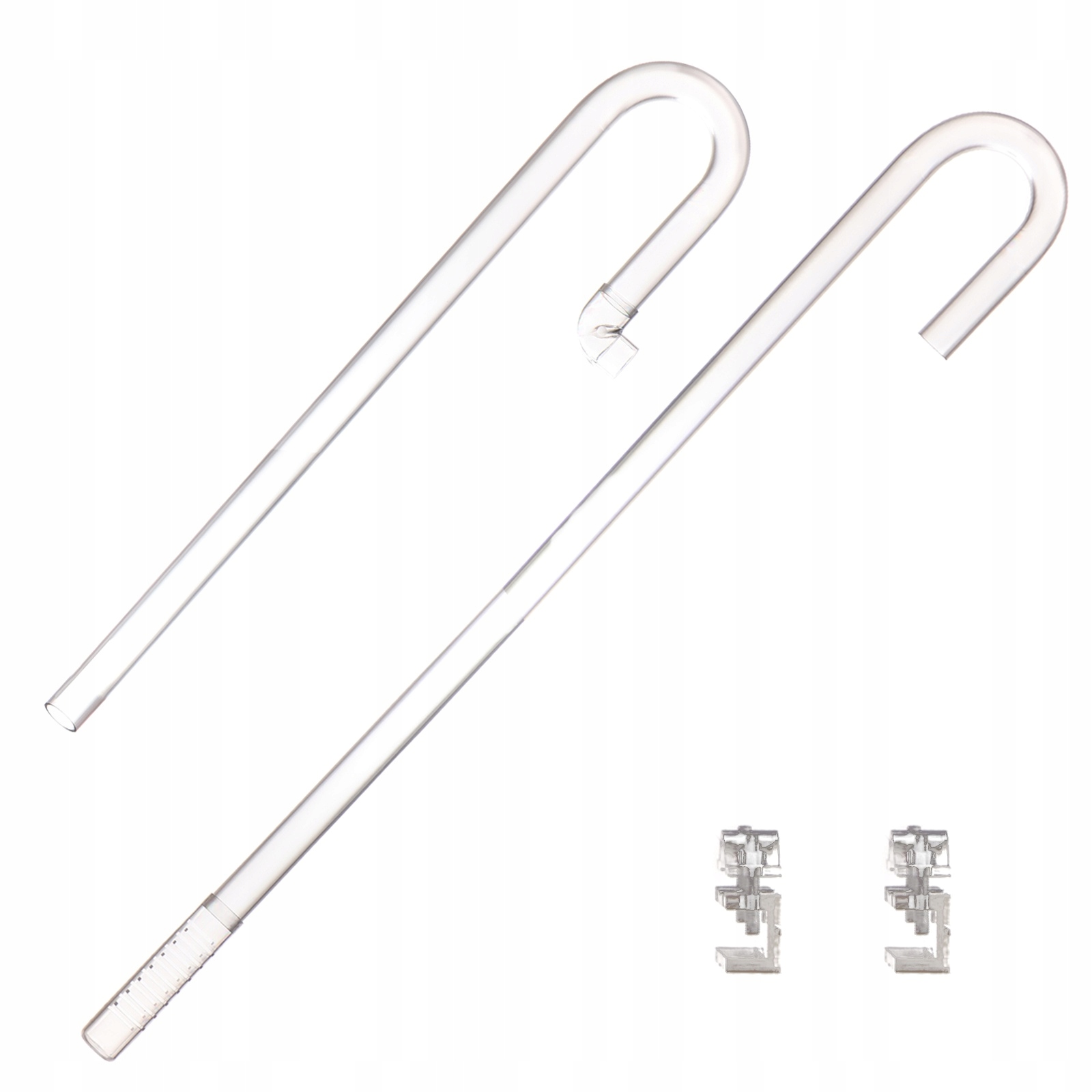 Sada Vstupních Vývodů Pro Filtr Akvária Hadice 16/22 MM Průhledný