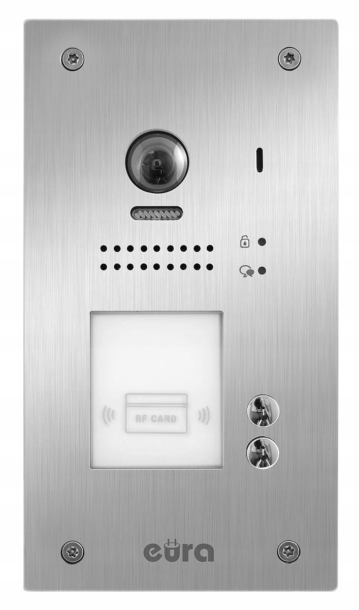 Vonkajšia kazeta Videodomofonu Dvojrodinná pod omietku A53A189