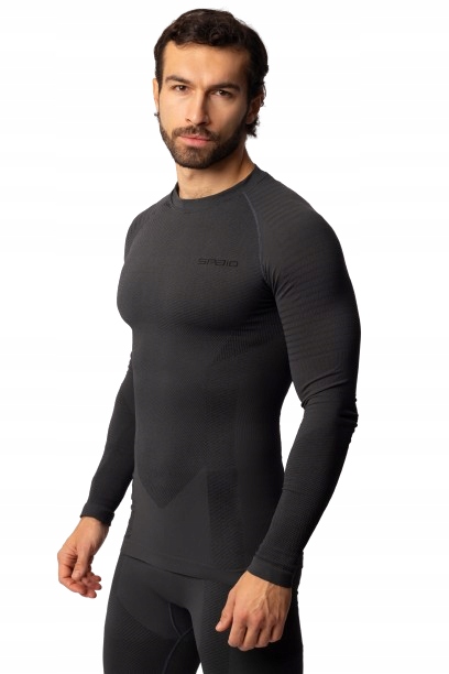 Spaio Termoaktivní košile Play šedá/černá vel. XL