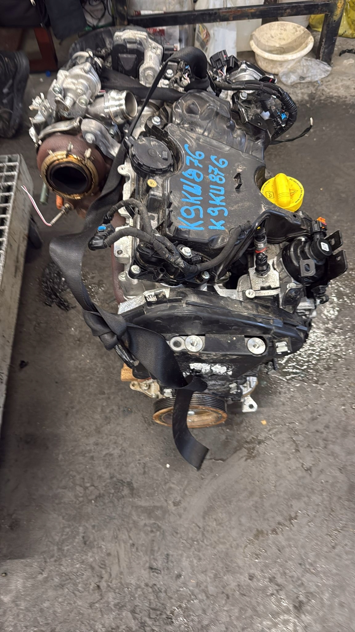 engine complete RENAULT NISSAN K9KU876