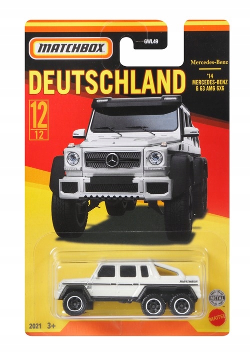 

Matchbox Samochodzik 14 Mercedes Benz G 63 Amg