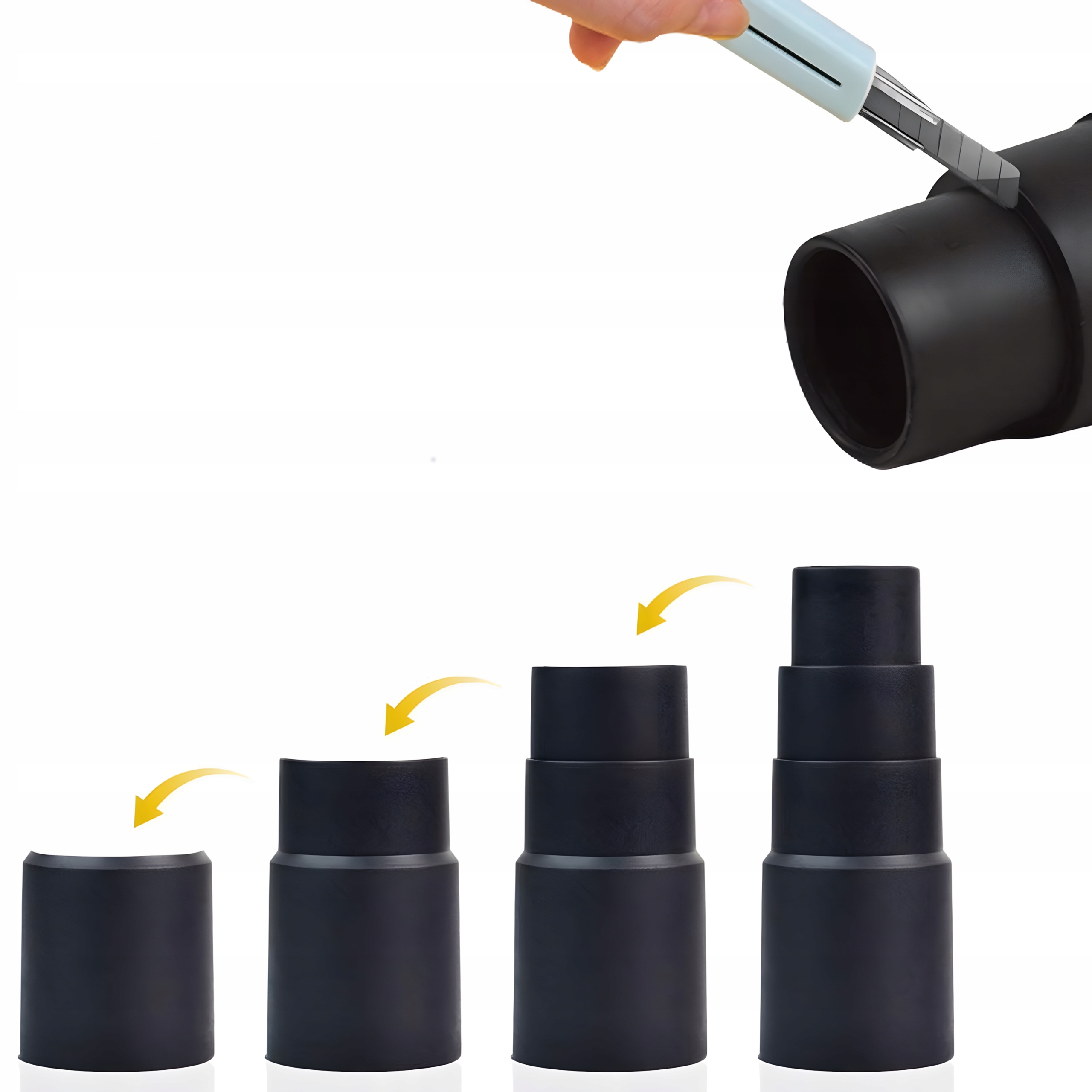 ADAPTER PRZEJSCIÓWKA REDUKTOR DO ODKURZACZ REDUKCJA ZŁĄCZKA SZCZOTKI SSAWKI Informacje o bezpieczeństwie CE