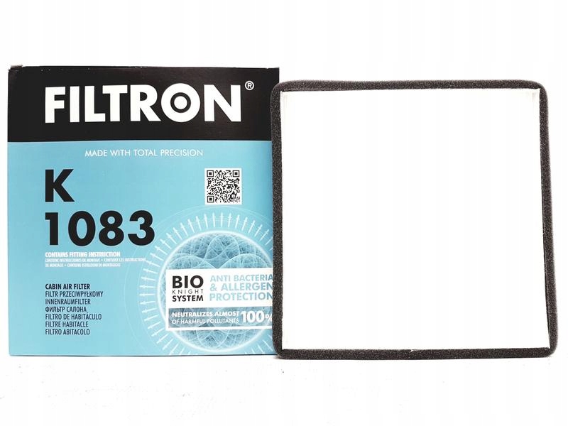 

Filtron Filtr Kabinowy K1083 Toyota Yaris P1