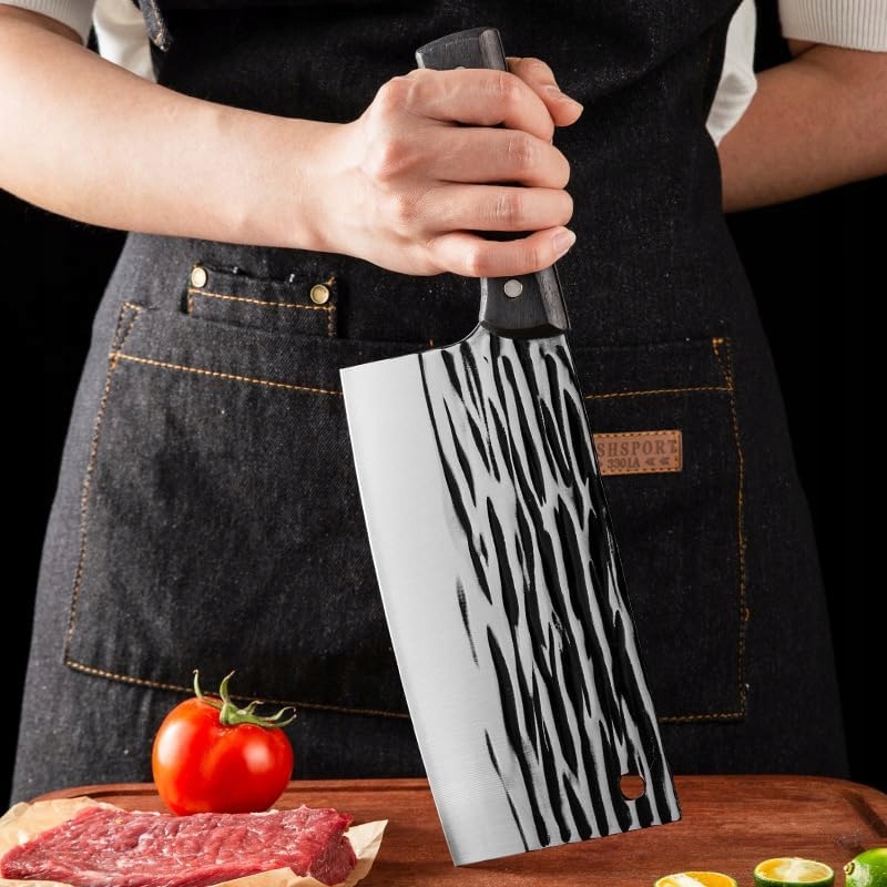 OSTRY TASAK KUCHENNY JAPOŃSKI NÓŻ SZEFA DO MIĘS RYB WARZYW - KnifeKuroPerl Przeznaczenie szefa kuchni