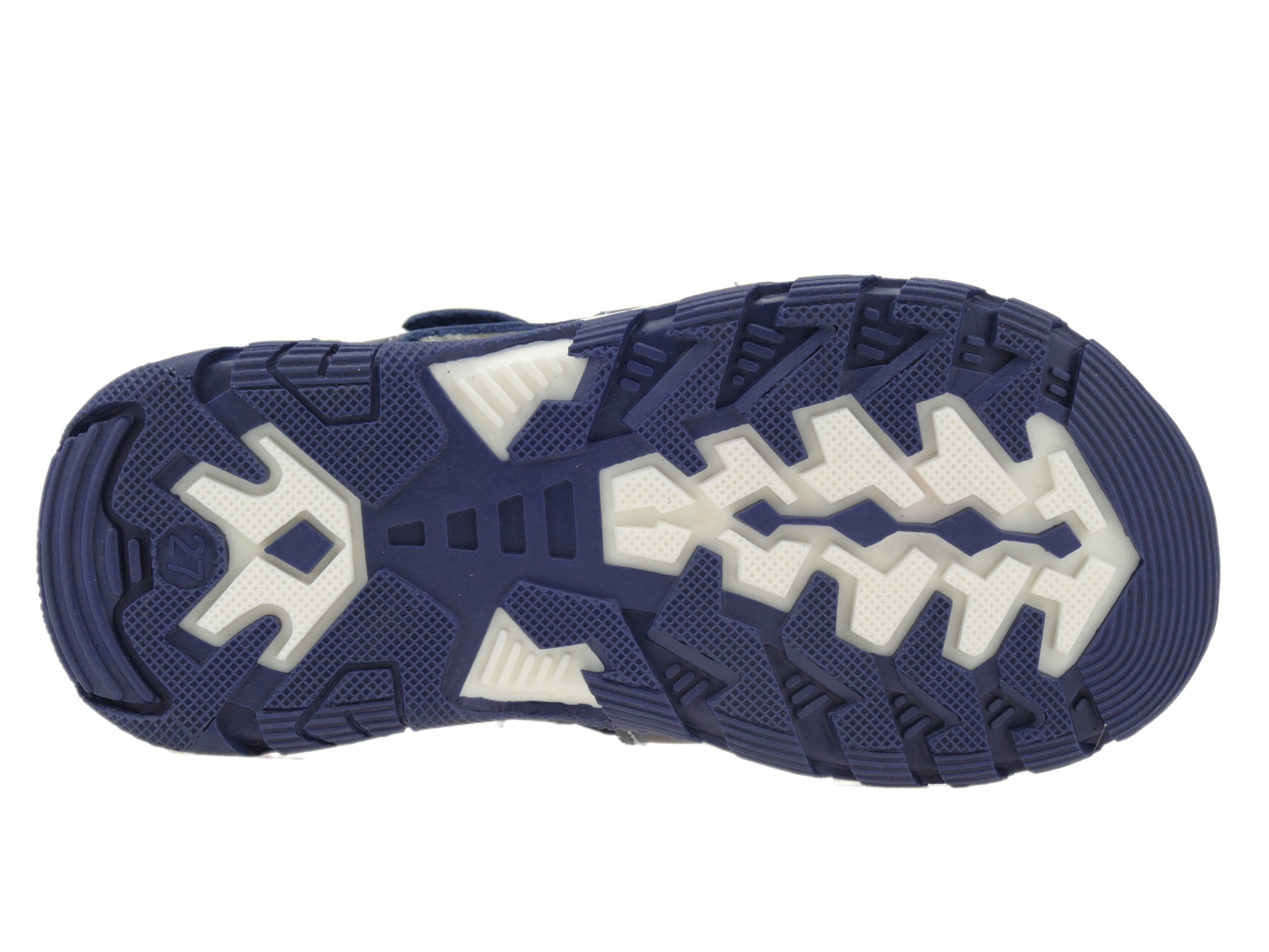 SKÓRZANE SANDAŁY CHŁOPIĘCE BUTY DZIECIĘCE KRYTE SANDAŁKI NA RZEPY R. 27 Płeć chłopcy