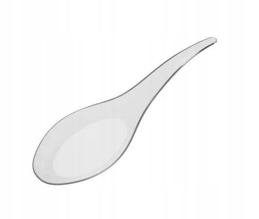 

Azjatycka łyżka Pcv krystal 12 cm