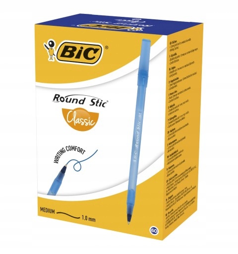 

Długopis Bic Round Stick niebieski 60 sztuk