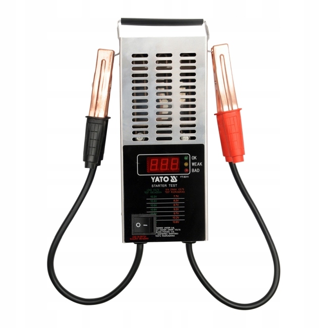 YATO тестер батареї цифровий 12 В
