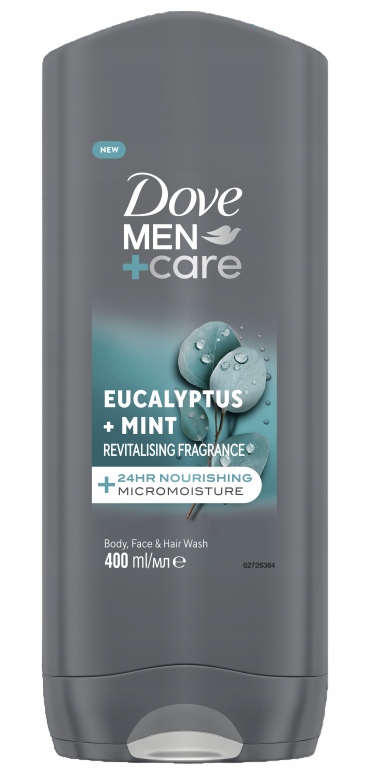 Dove Men+Care Eucalyptus+Mint Żel pod prysznic 3 w 1 400 ml
