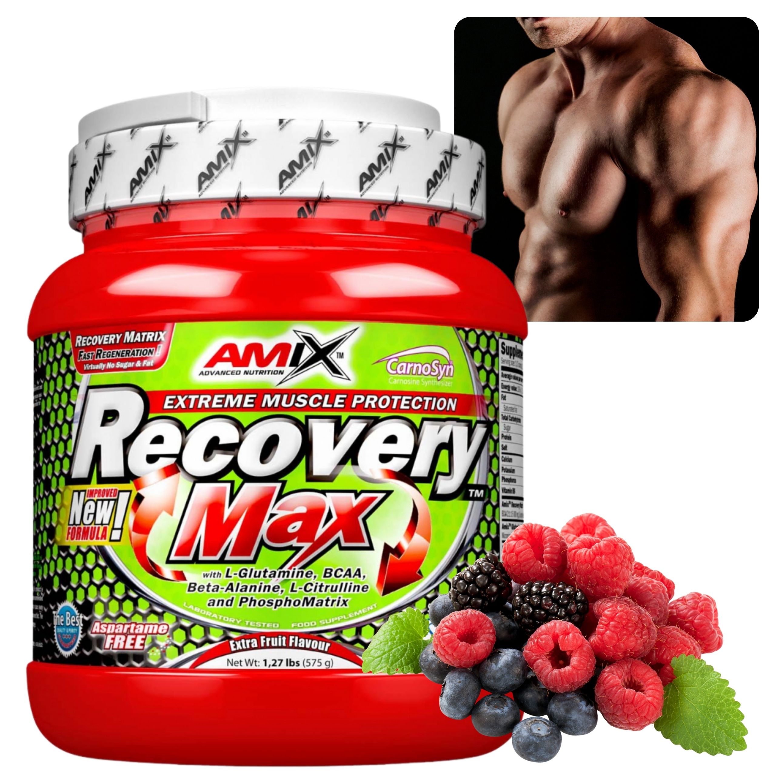 Potréninkovka Aminokyseliny Bcaa 2:1:1 L Glutamin Beta Alanin Citrulin