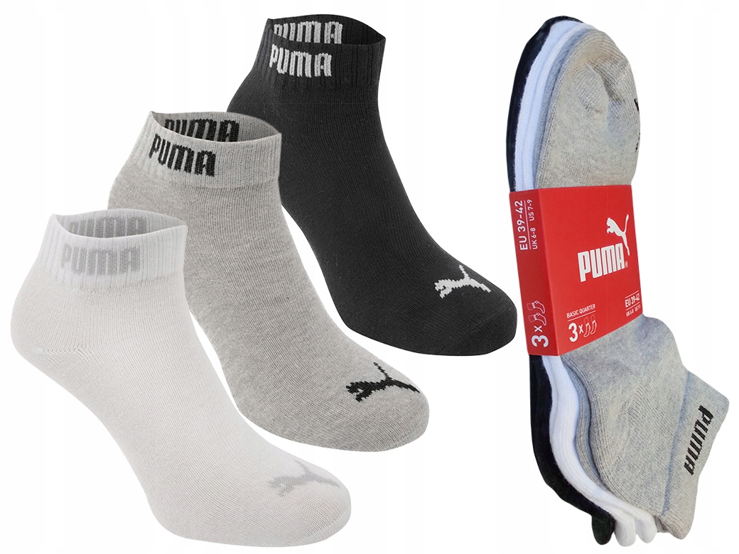 

Puma zakostki damskie 3 3 Pary 39-42