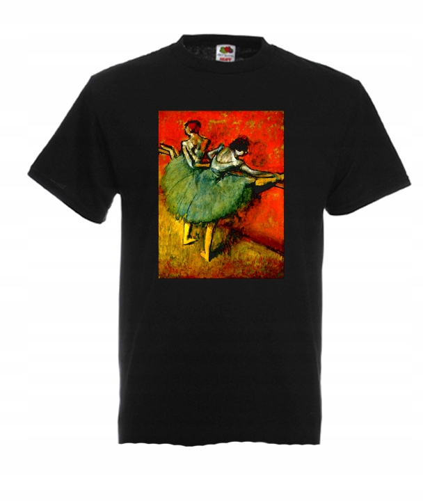 

XXXL Koszulka Męska Edgar Degas Malarz Sztuka Wzór