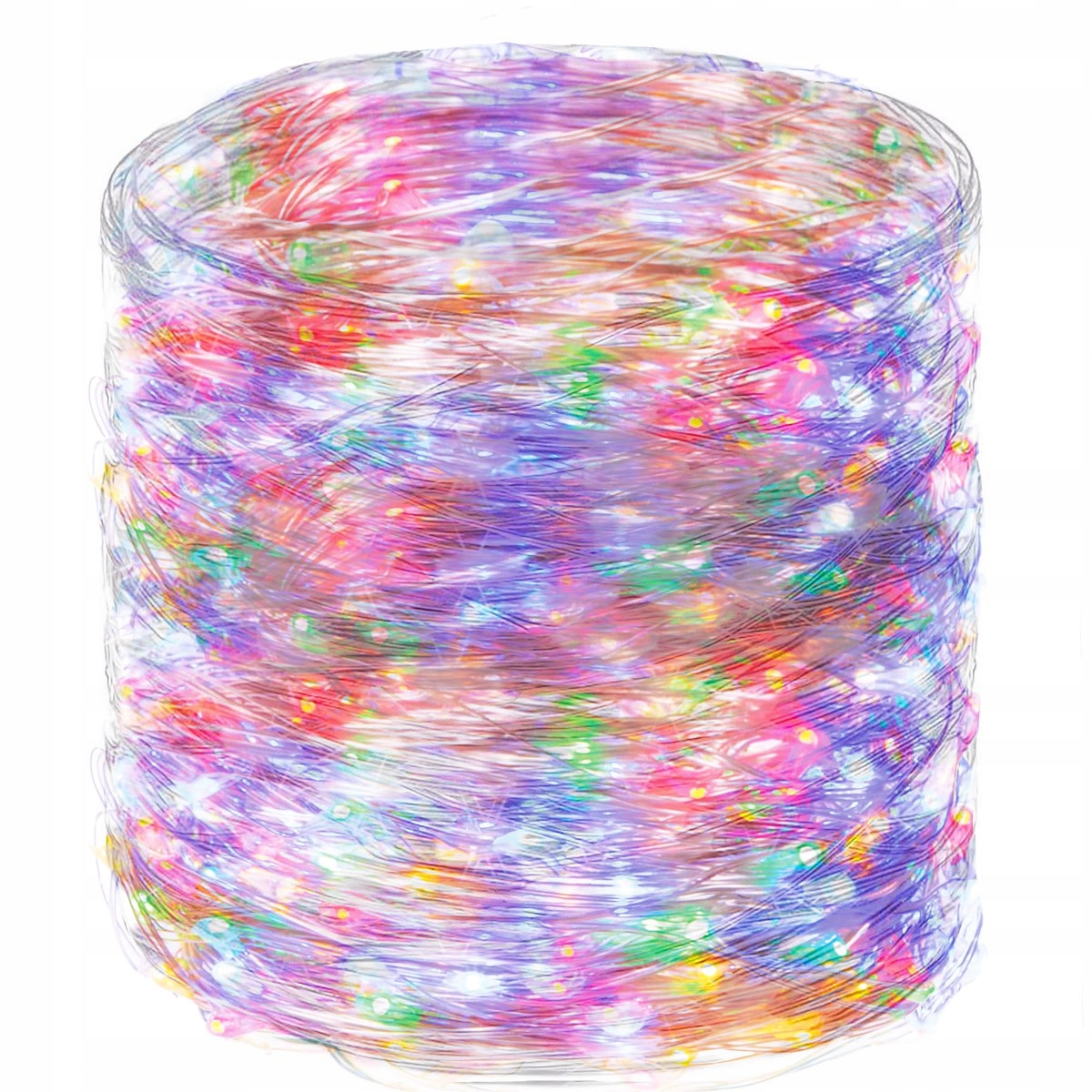 

Lampki Druciki Na Prąd 200LED Multikolor 20m Tryby