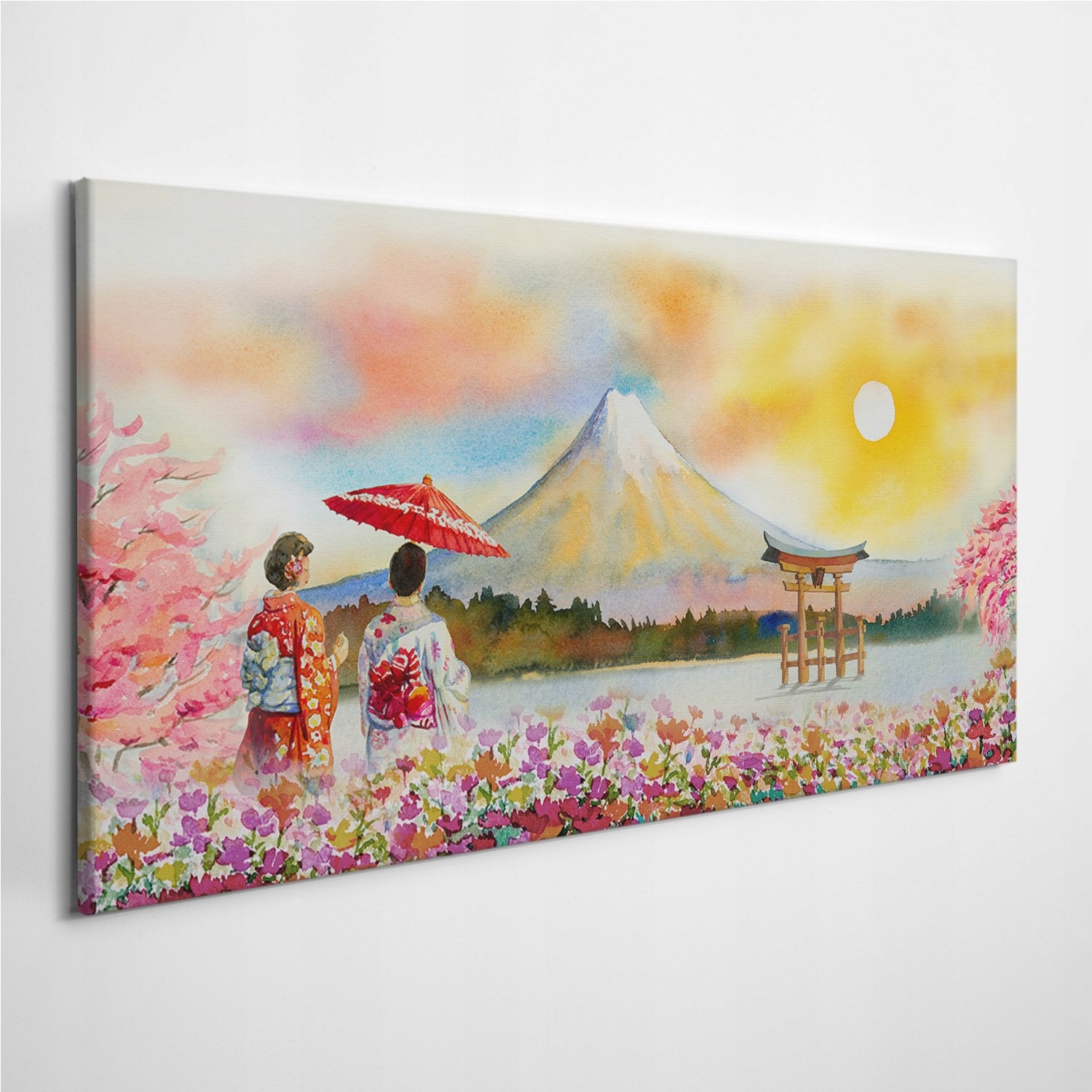 

Zdjęcie na foto-obrazie Japonia Góry Kwiat 120x60