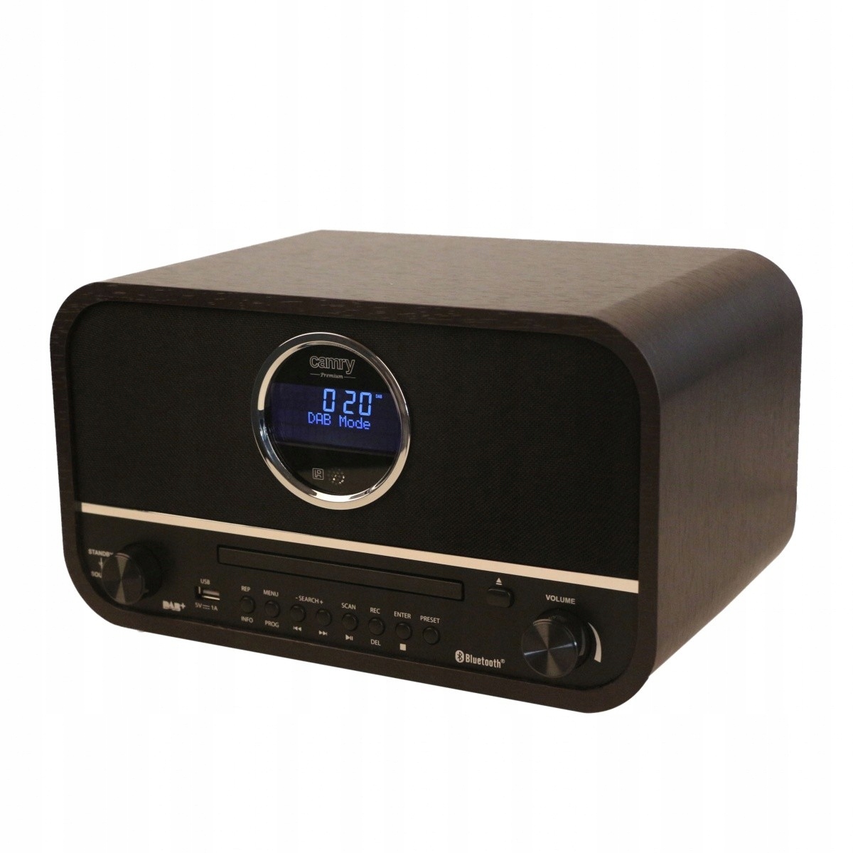 Camry Retro rádio CR1182 Dab+ Usb Bt