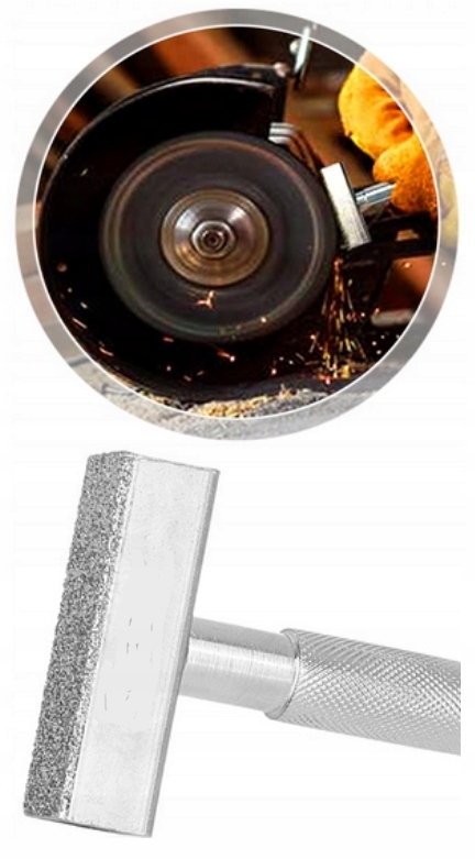 PRZYRZĄD DIAMENTOWY OBCIĄGACZ OSEŁKA DO RÓWNANIA TARCZ ŚCIERNIC KOKSIK KOKS Marka Geko