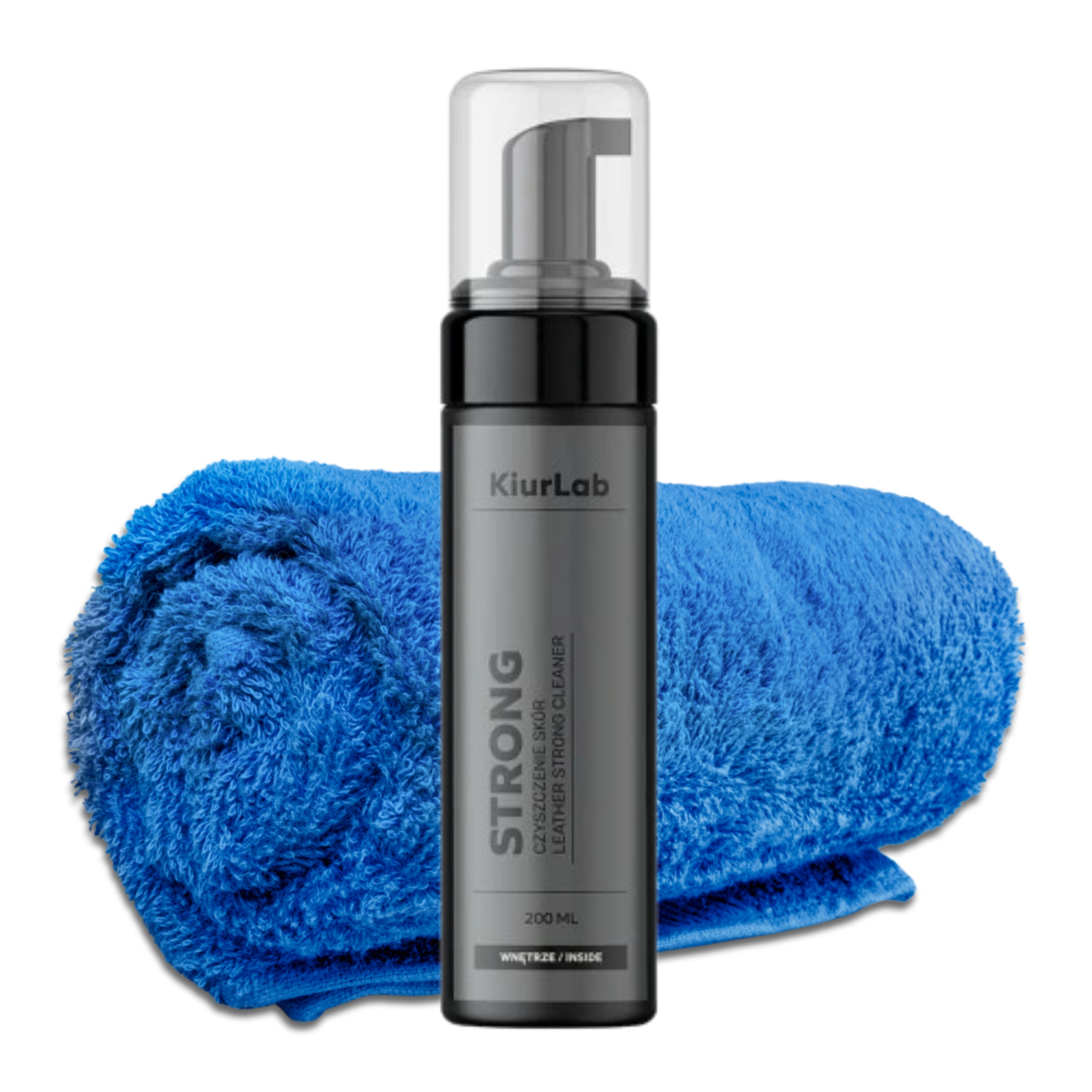KiurLab Strong Cleaner środek do czyszczenia tapicerki skórzanej 200 ml
