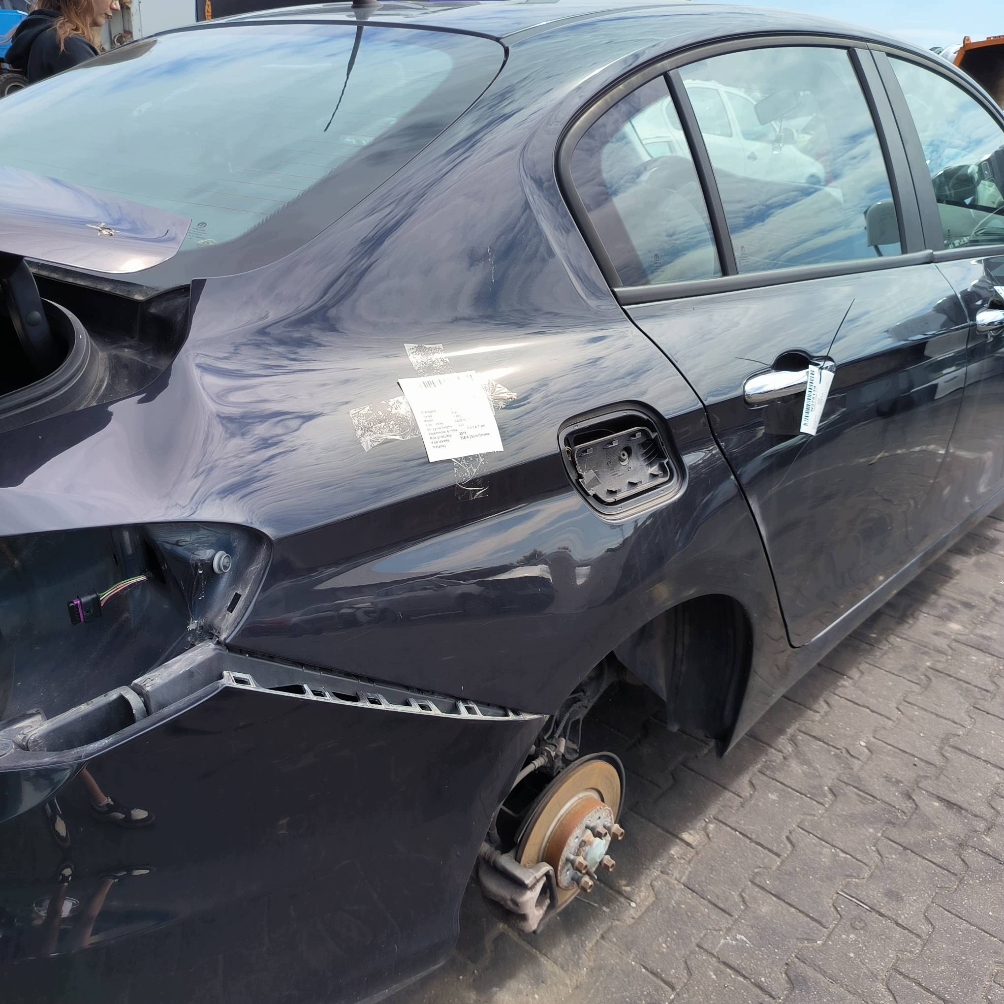 quarter fender right rear part side FIAT TIPO II