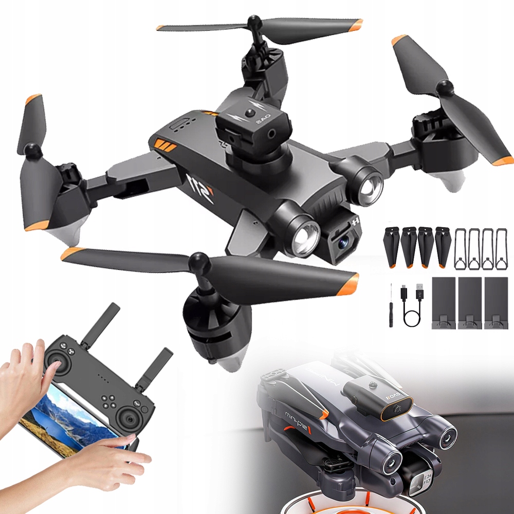 Drone Z 2 Kamerami, Dron Z Kamerą, Drones Z Kamerą Hd Rc Quadcopter Dron