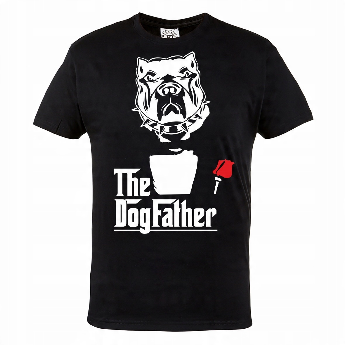 

Męska Koszulka Z Psem Tata Psa The Dogfather