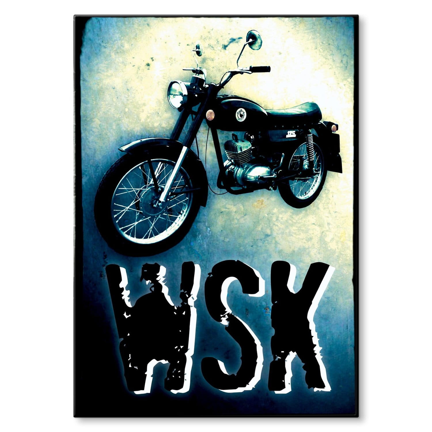 

Blacha Metal Dla Motocyklisty Motor Poster