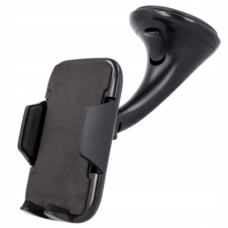 PRZYKLEJANY UCHWYT SAMOCHODOWY NA TELEFON MAXLIFE MXCH-01 do AUTA CZARNY Rodzaj na szybę