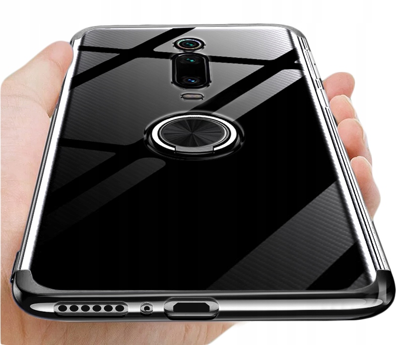 

Etui Uchwyt 360° Ring do Xiaomi Mi 9T Pro +szkło