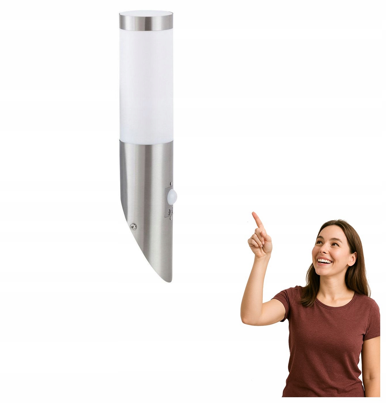 Nástěnná lampa Inox Torch 8266 Rabalux