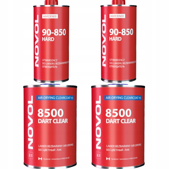 NOVOL DART CLEAR 8500 LAKIER BEZBARWNY HS 3L