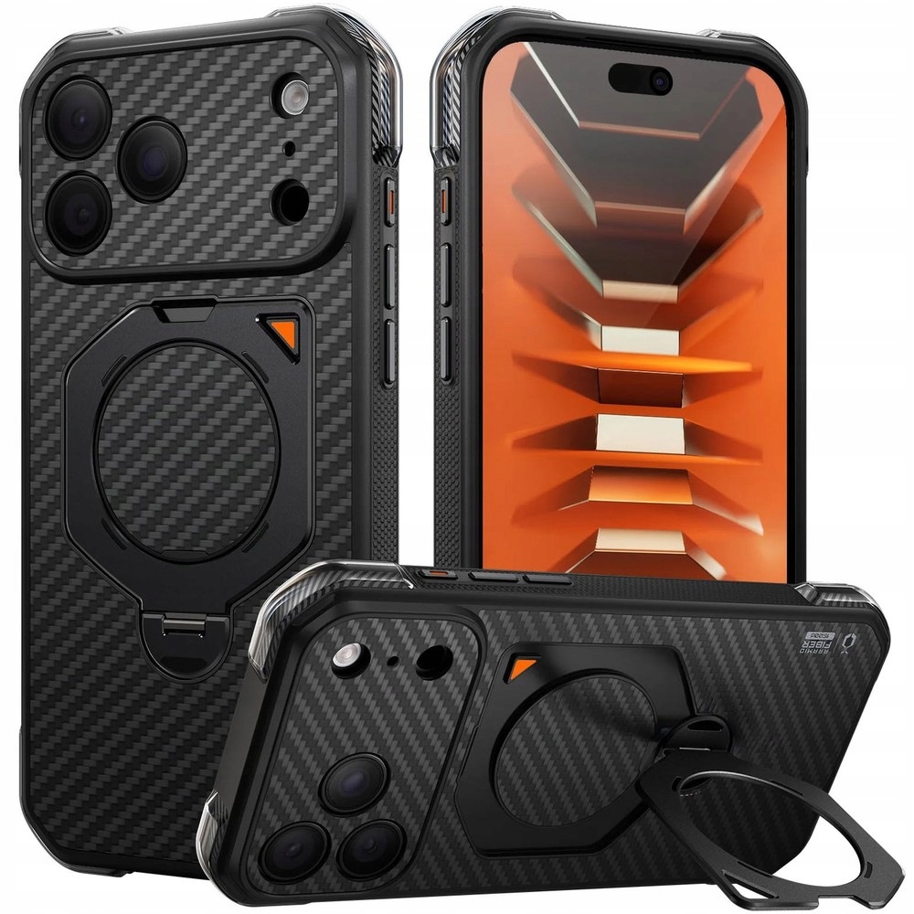 Pouzdro pro iPhone 18 Pro Max, Supcase Ub Aero Mag CC, aramidové, pro MagSafe